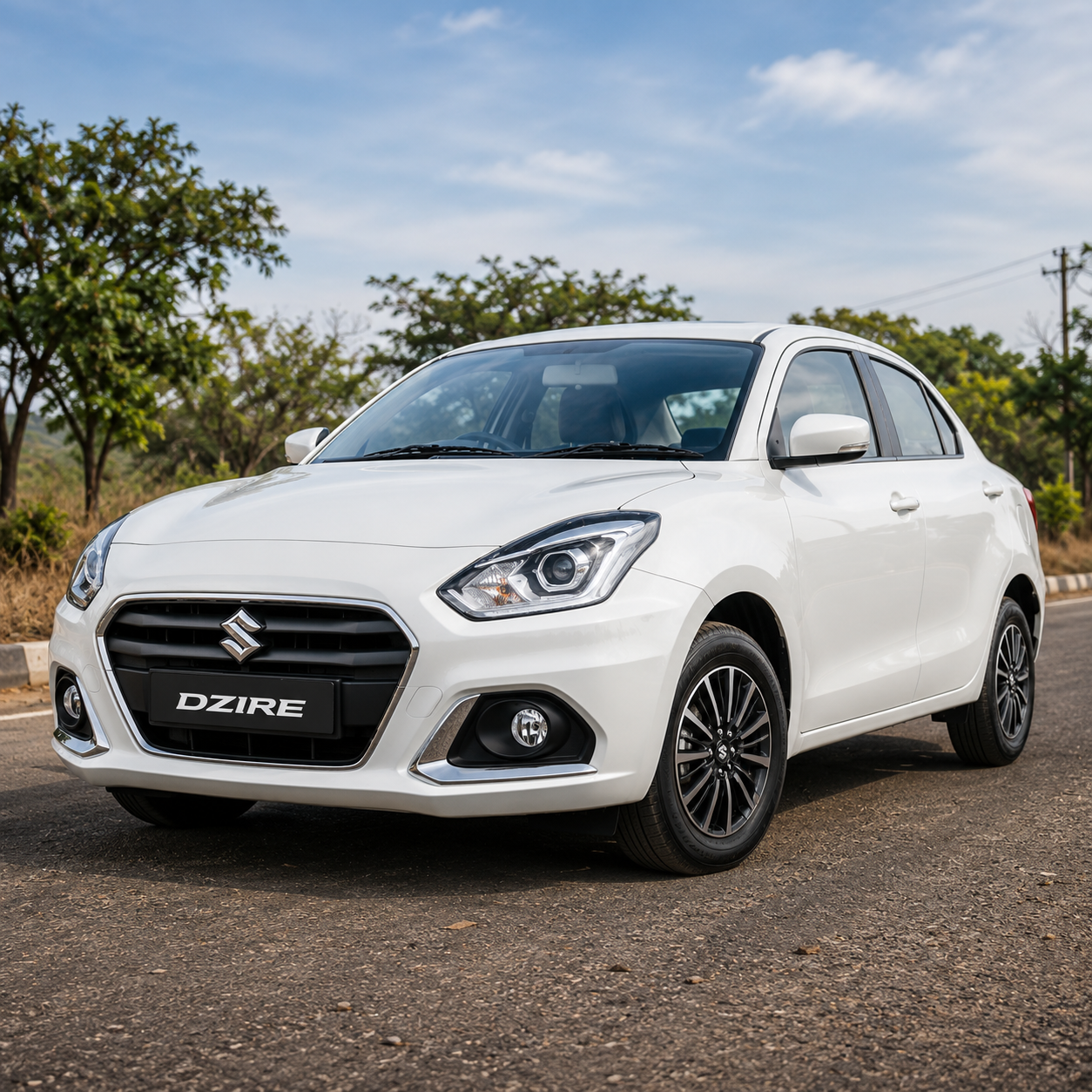 Maruti Dzire sedan taxi for Mahabaleshwar local sightseeing